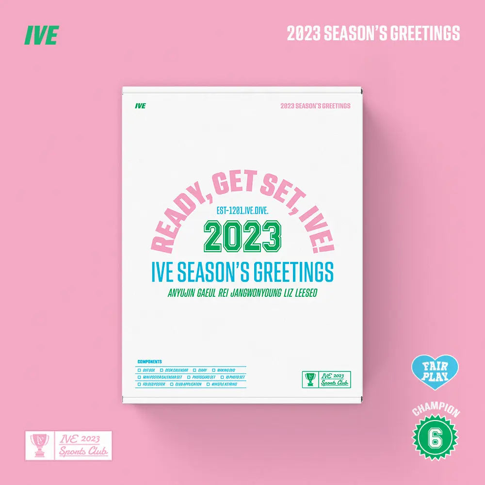 IVE - 2023 Season's Greetings "READY GET SET IVE" - HALLYUSUPERSTORE