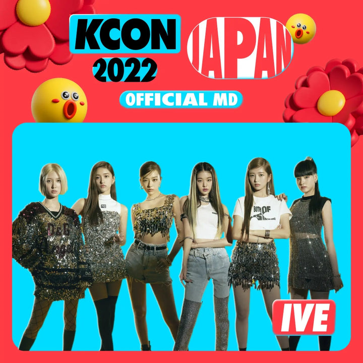 IVE - KCON 2022 JAPAN OFFICIAL MD - HALLYUSUPERSTORE
