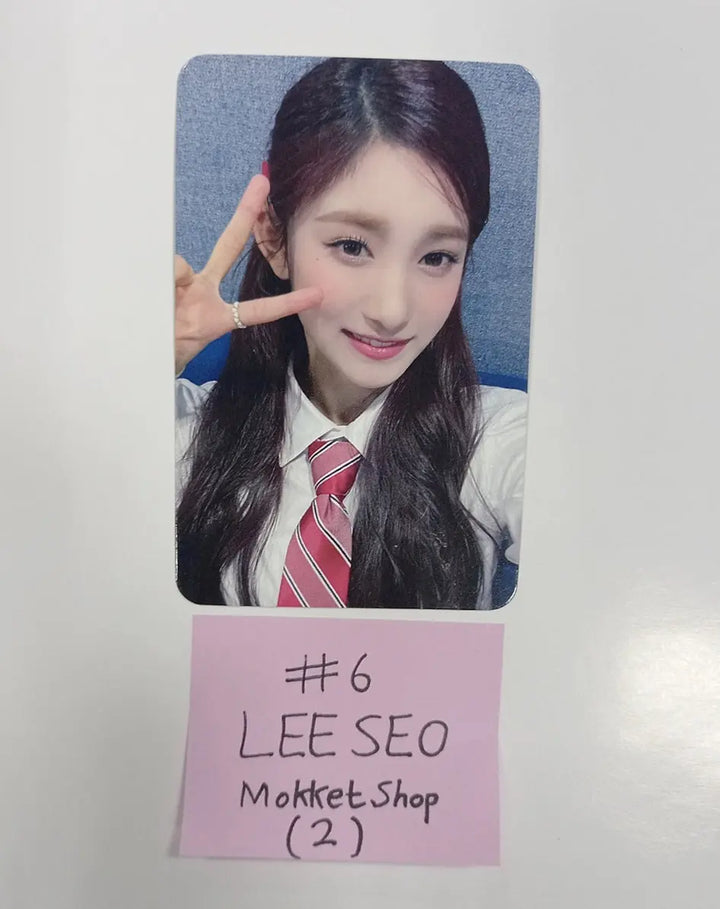 IVE 'LOVE DIVE' 2nd Single - Mokket Shop Fansign Event Photocard - HALLYUSUPERSTORE