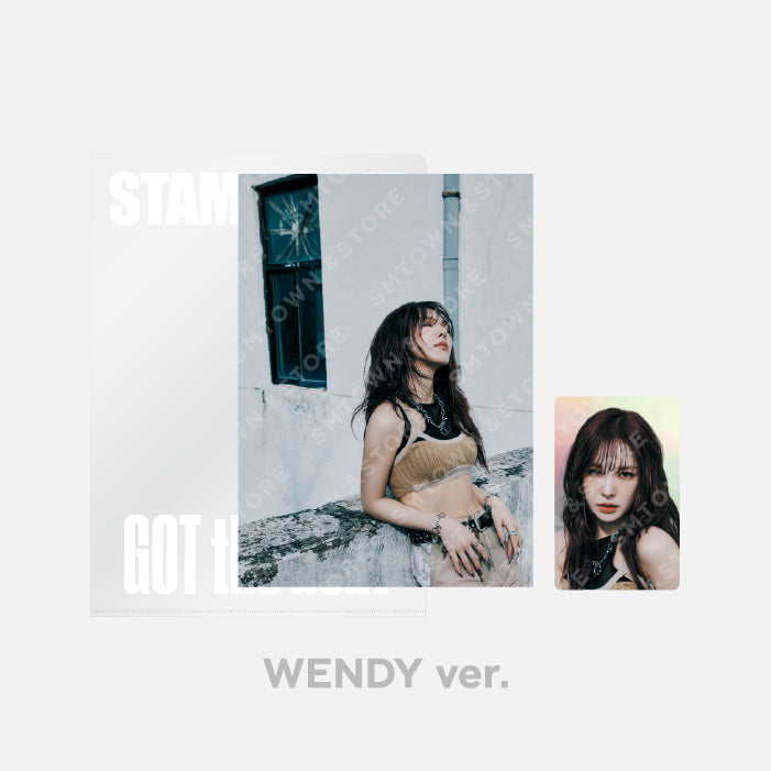 Got the Beat - "Stamp On It" - Postcard + Hologram Photocard Set - HALLYUSUPERSTORE