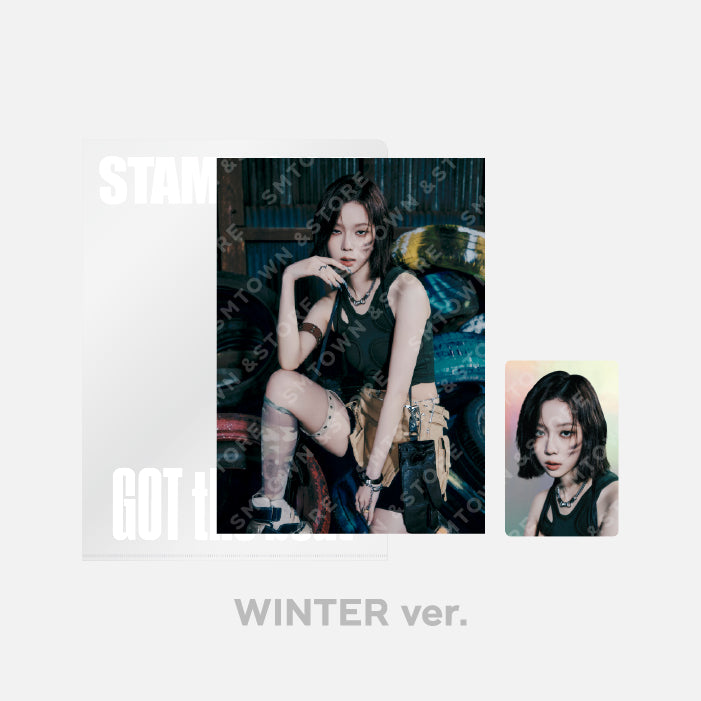 Got the Beat - "Stamp On It" - Postcard + Hologram Photocard Set - HALLYUSUPERSTORE