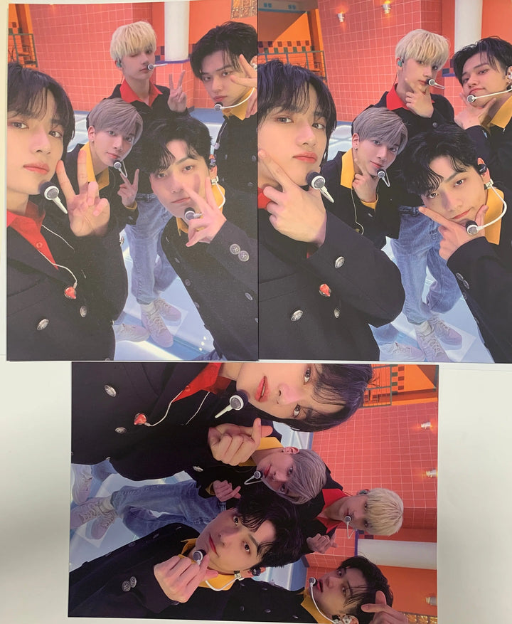 TXT 'Chaos Chapter: Freeze' - Lucky Draw Round 2 Plastic Transparent Photo Card (SoundWave, M2U, Powerstation) - HALLYUSUPERSTORE