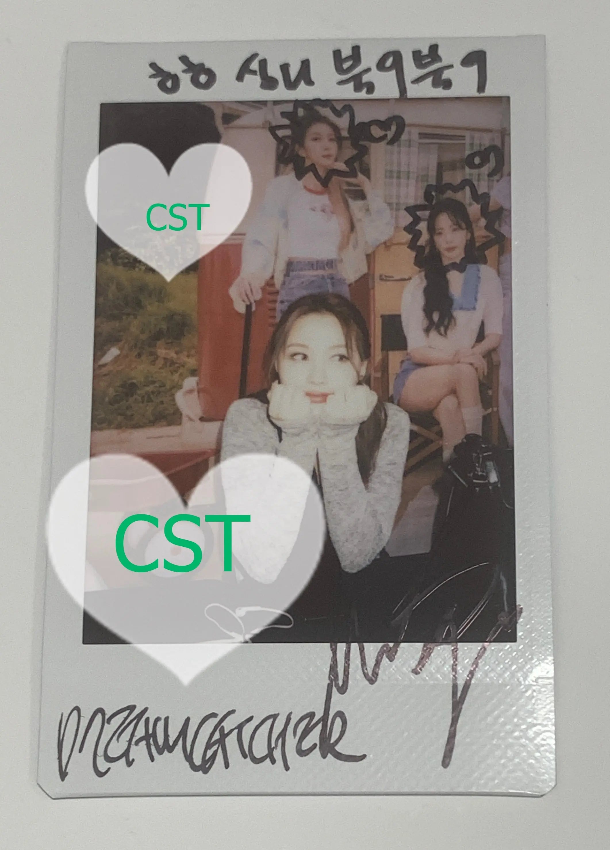 【人気No.1】 Siyeon (of Dreamcatcher) - Hand Autographed(Signed) polaroid アート・デザイン・音楽