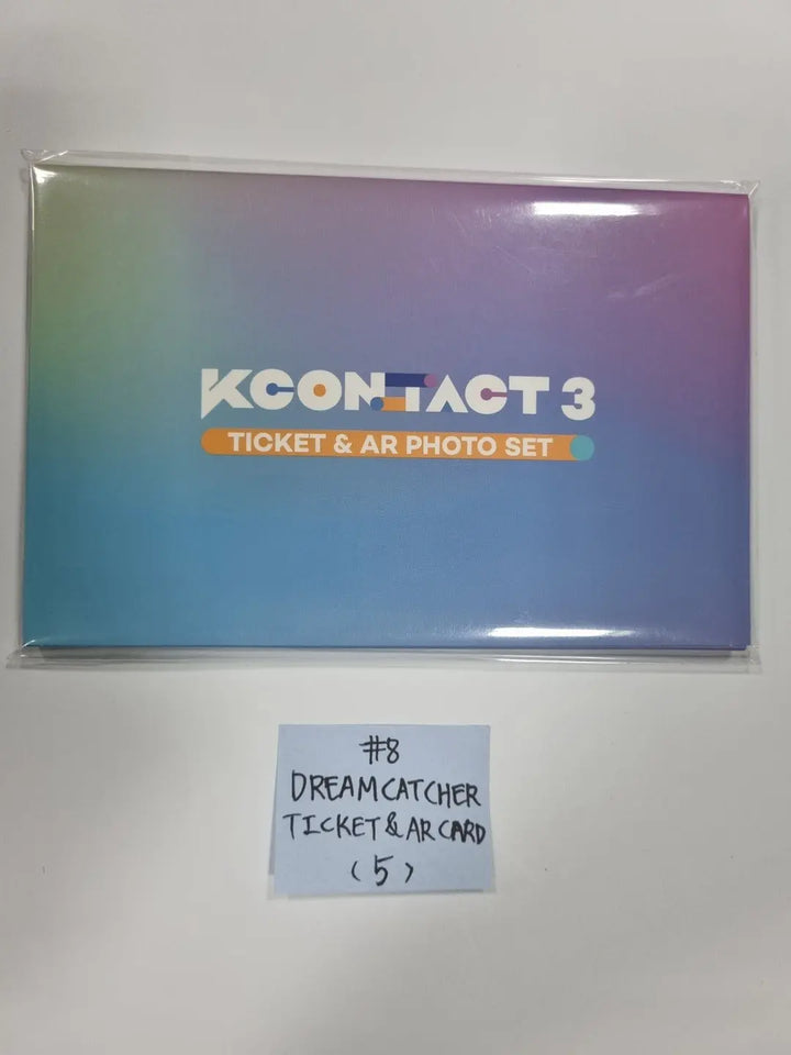 KCON:TACT3 OFFICIAL MD - AR Card Set, Voice Key Ring (Loona, Everglow, Mamamoo, Dreamcatcher) - HALLYUSUPERSTORE