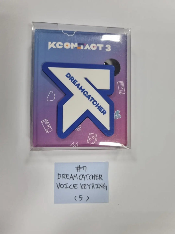 KCON:TACT3 OFFICIAL MD - AR Card Set, Voice Key Ring (Loona, Everglow, Mamamoo, Dreamcatcher) - HALLYUSUPERSTORE