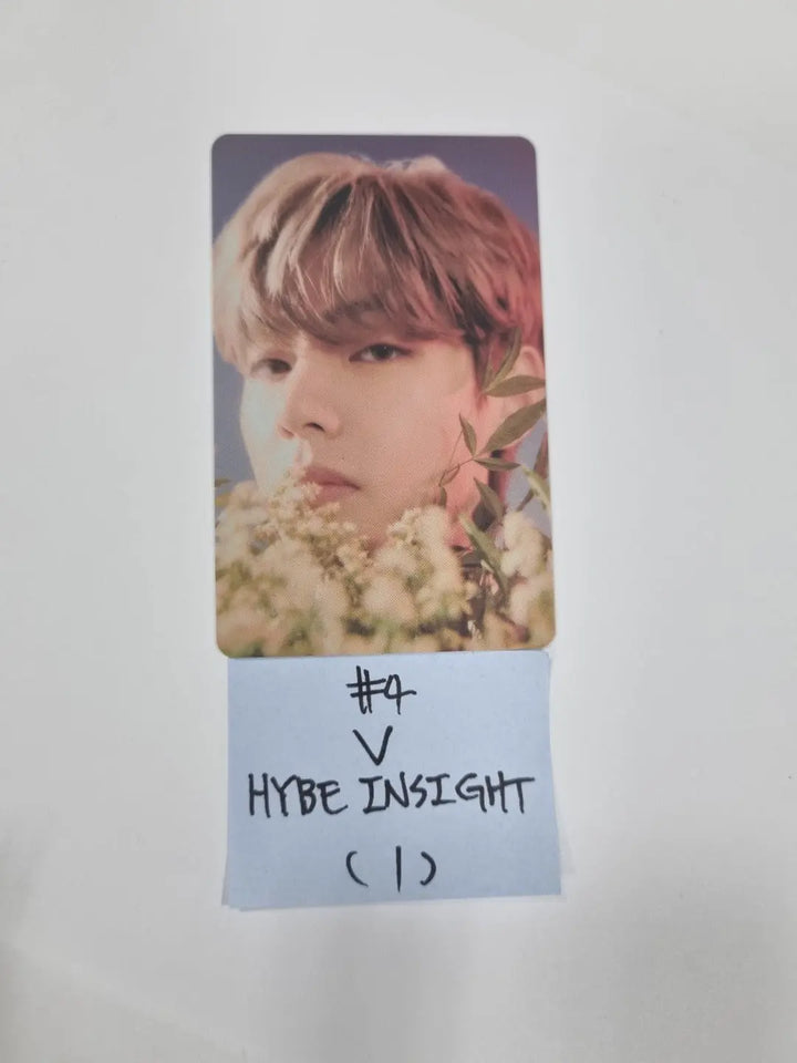 HYBE INSIGHT Bts Plastic Photo Ticket ( Jung kook , V , Jimin ) - HALLYUSUPERSTORE