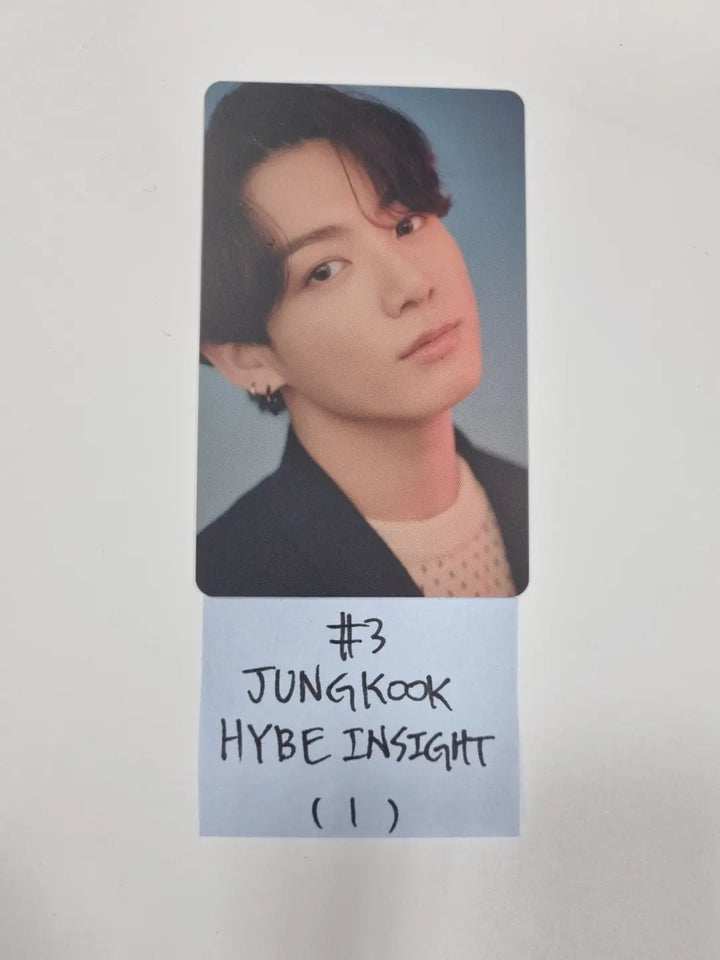 HYBE INSIGHT Bts Plastic Photo Ticket ( Jung kook , V , Jimin ) - HALLYUSUPERSTORE