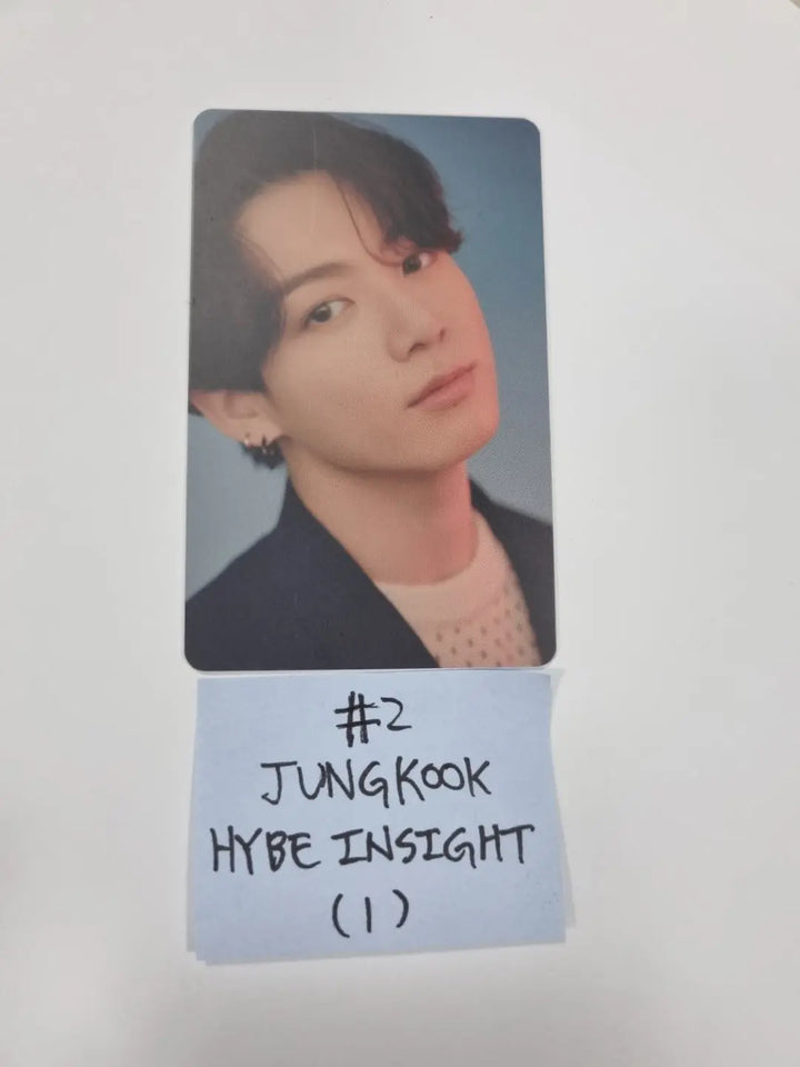 HYBE INSIGHT Bts Plastic Photo Ticket ( Jung kook , V , Jimin ) - HALLYUSUPERSTORE