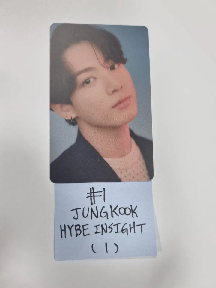 HYBE INSIGHT Bts Plastic Photo Ticket ( Jung kook , V , Jimin ) - HALLYUSUPERSTORE