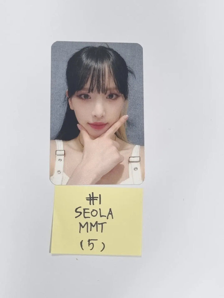 WJSN The Black "My Attitude" - MMT Pre-order Benefit Photocard - HALLYUSUPERSTORE