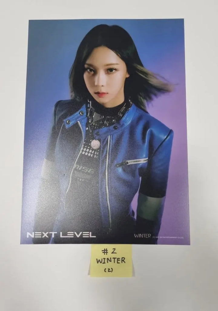 Aespa 'Next Level' - A4 Photo - HALLYUSUPERSTORE