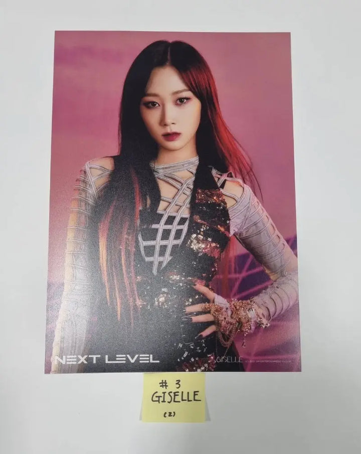 Aespa 'Next Level' - A4 Photo - HALLYUSUPERSTORE