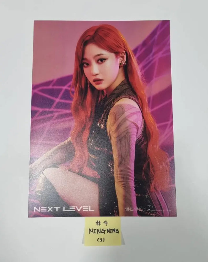 Aespa 'Next Level' - A4 Photo - HALLYUSUPERSTORE
