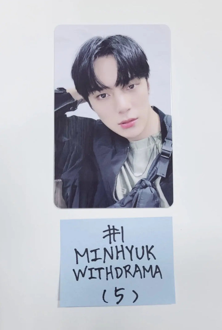 Monsta X 'No Limit' - WithDrama Luckydraw PVC Photocard - HALLYUSUPERSTORE