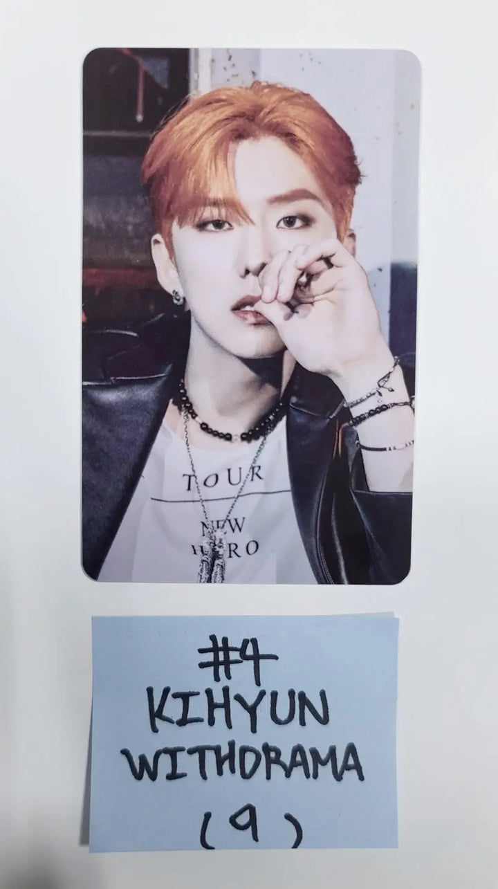 Monsta X 'No Limit' - WithDrama Luckydraw PVC Photocard - HALLYUSUPERSTORE