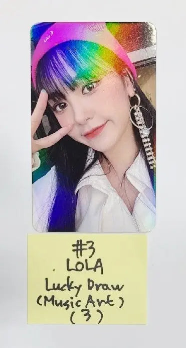 Pixy 'Fairyforest : Temptation' - MusicArt Luckydraw Photocard - HALLYUSUPERSTORE