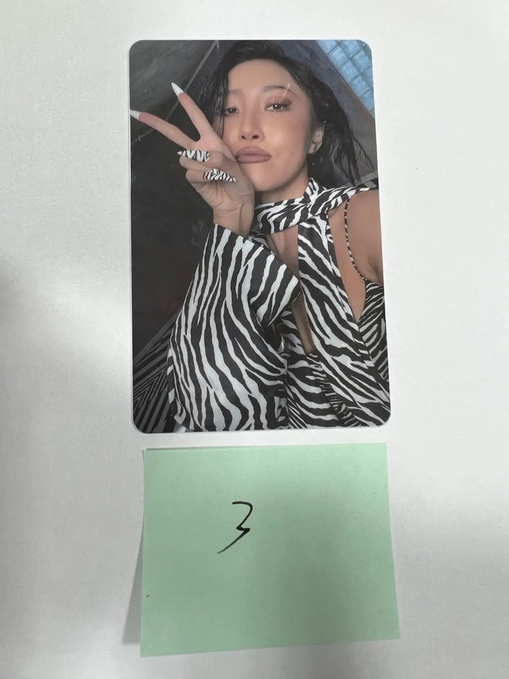 Hwa Sa "Guilty Pleasure" - Whosfan Cafe Event PVC Photocard, Official Photocard, 4 x 6 Photo - HALLYUSUPERSTORE