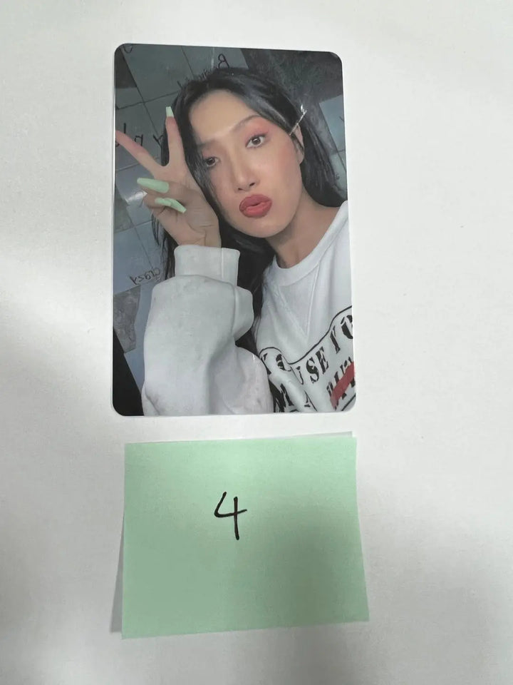 Hwa Sa "Guilty Pleasure" - Whosfan Cafe Event PVC Photocard, Official Photocard, 4 x 6 Photo - HALLYUSUPERSTORE