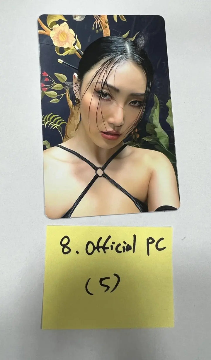 Hwa Sa "Guilty Pleasure" - Whosfan Cafe Event PVC Photocard, Official Photocard, 4 x 6 Photo - HALLYUSUPERSTORE