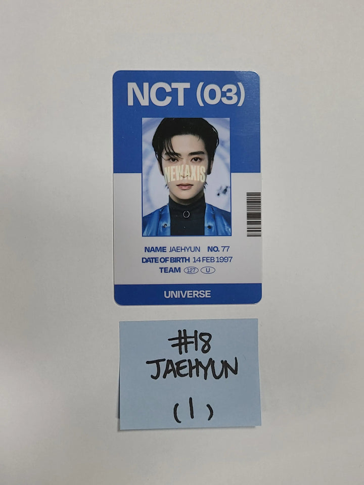 NCT Universe - SMTOWN Official ID Card, Photocard (1) - HALLYUSUPERSTORE