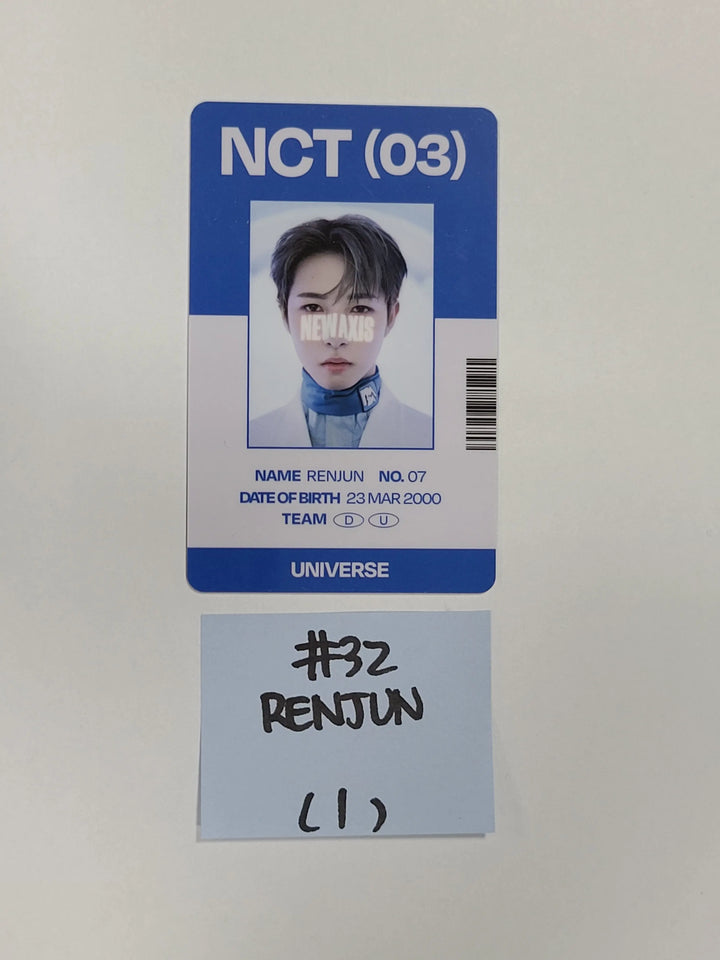 NCT Universe - SMTOWN Official ID Card, Photocard (2) - HALLYUSUPERSTORE