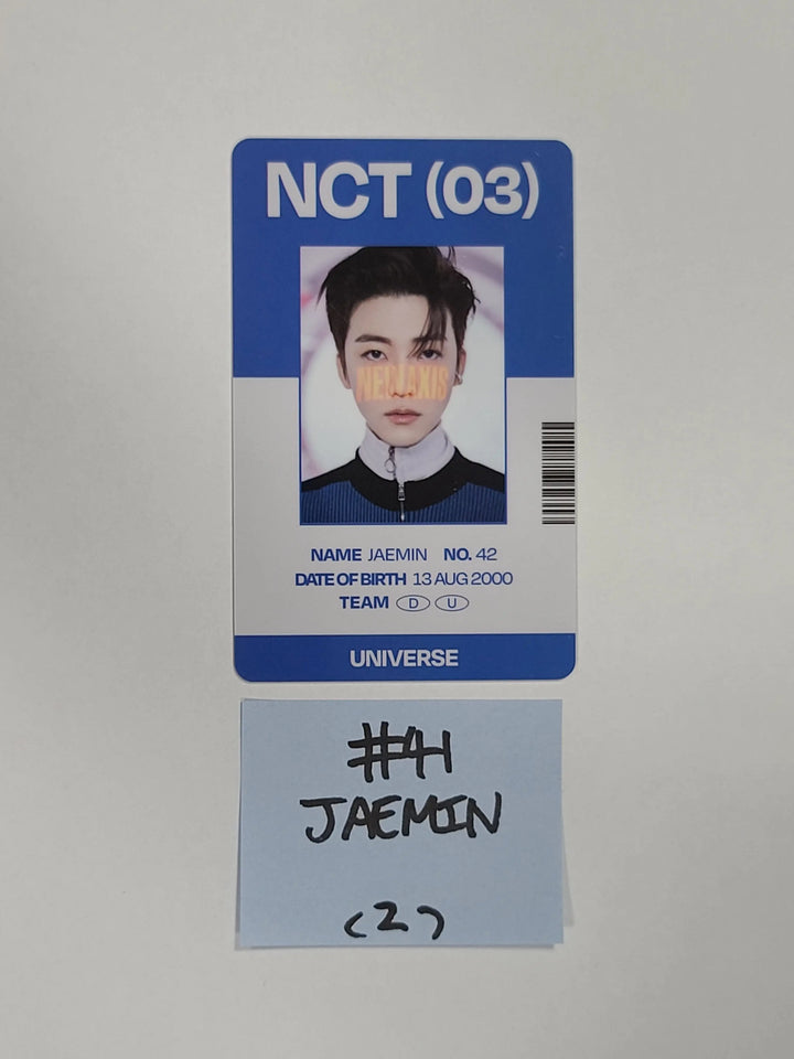 NCT Universe - SMTOWN Official ID Card, Photocard (3) - HALLYUSUPERSTORE