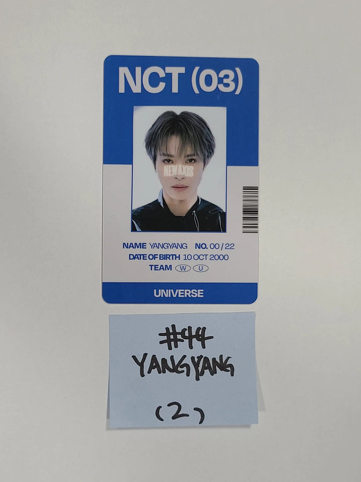 NCT Universe - SMTOWN Official ID Card, Photocard (3) - HALLYUSUPERSTORE