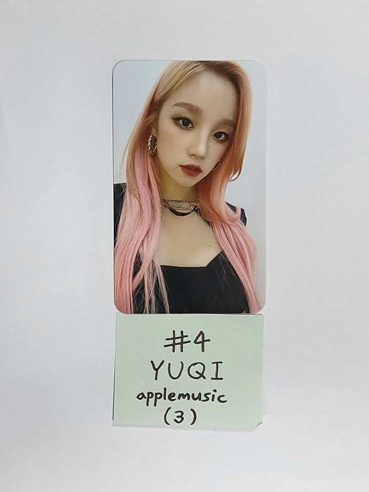 (g) I-DLE "I NEVER DIE" - Apple Music Fansign Event Photocard - HALLYUSUPERSTORE
