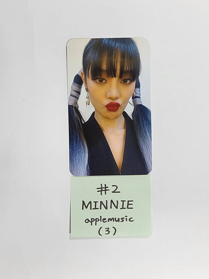 (g) I-DLE "I NEVER DIE" - Apple Music Fansign Event Photocard - HALLYUSUPERSTORE