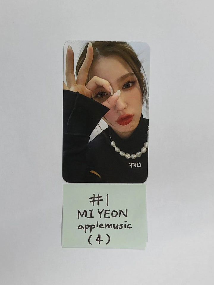 (g) I-DLE "I NEVER DIE" - Apple Music Fansign Event Photocard - HALLYUSUPERSTORE