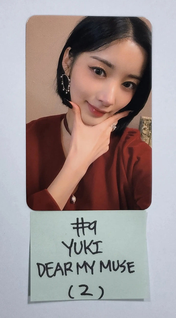 Purple Kiss 'memeM' - Dear My Muse Pre-Order Benefit Photocard - HALLYUSUPERSTORE