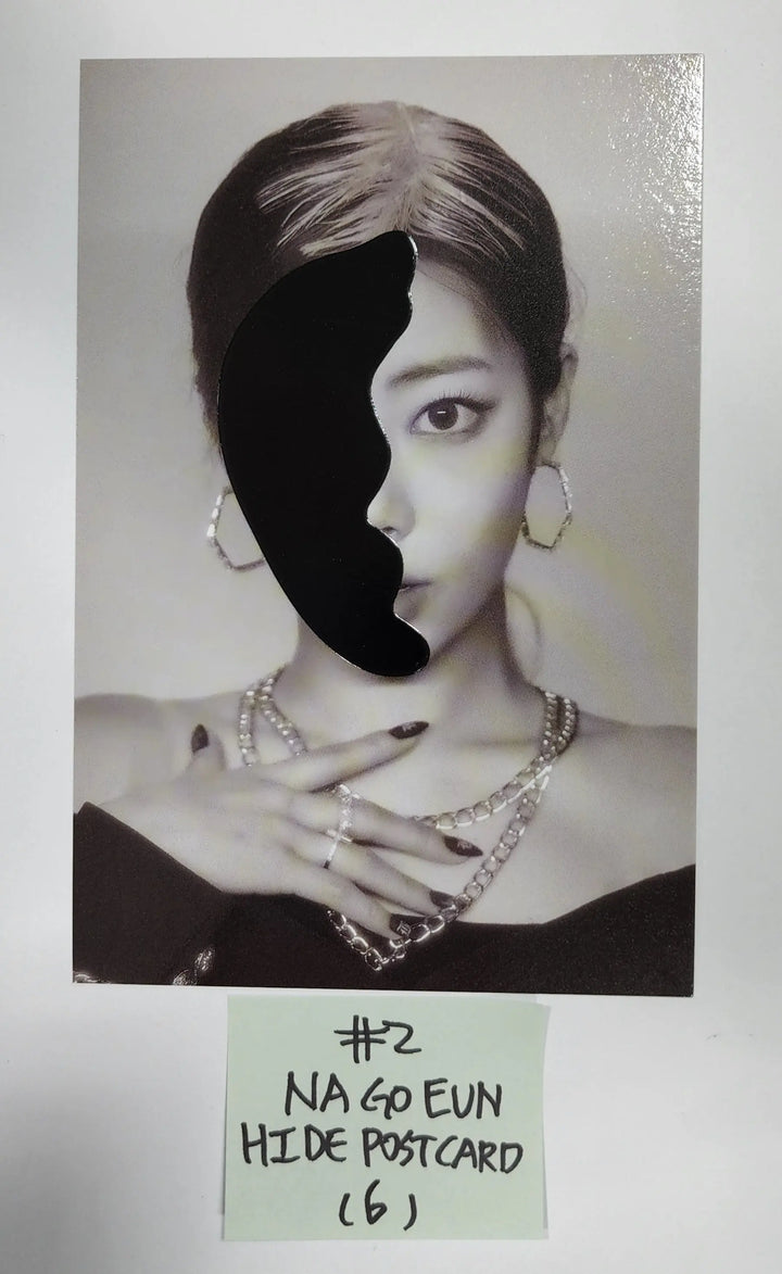 Purple Kiss 'memeM' - Official Folded Poster, Hide Postcard - HALLYUSUPERSTORE