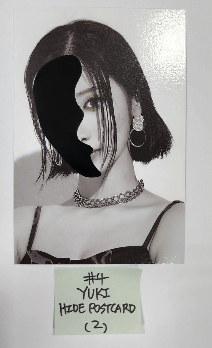 Purple Kiss 'memeM' - Official Folded Poster, Hide Postcard - HALLYUSUPERSTORE