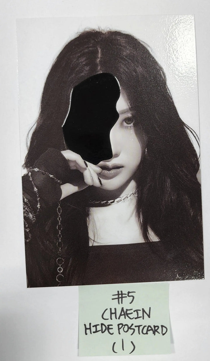 Purple Kiss 'memeM' - Official Folded Poster, Hide Postcard - HALLYUSUPERSTORE