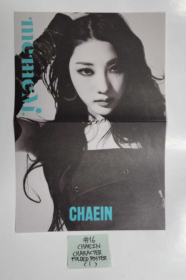 Purple Kiss 'memeM' - Official Folded Poster, Hide Postcard - HALLYUSUPERSTORE