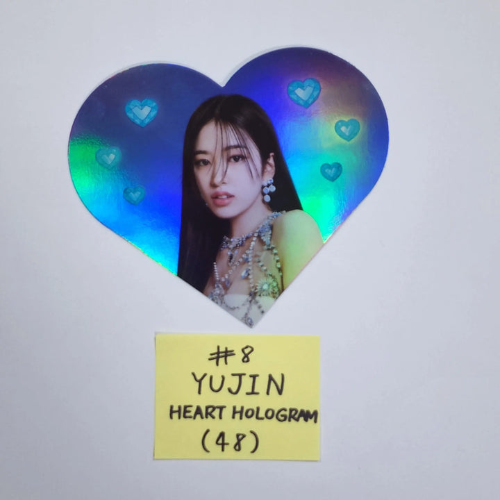 IVE 'LOVE DIVE' 2nd Single - Official Photocard, Heart Hologram Card - HALLYUSUPERSTORE