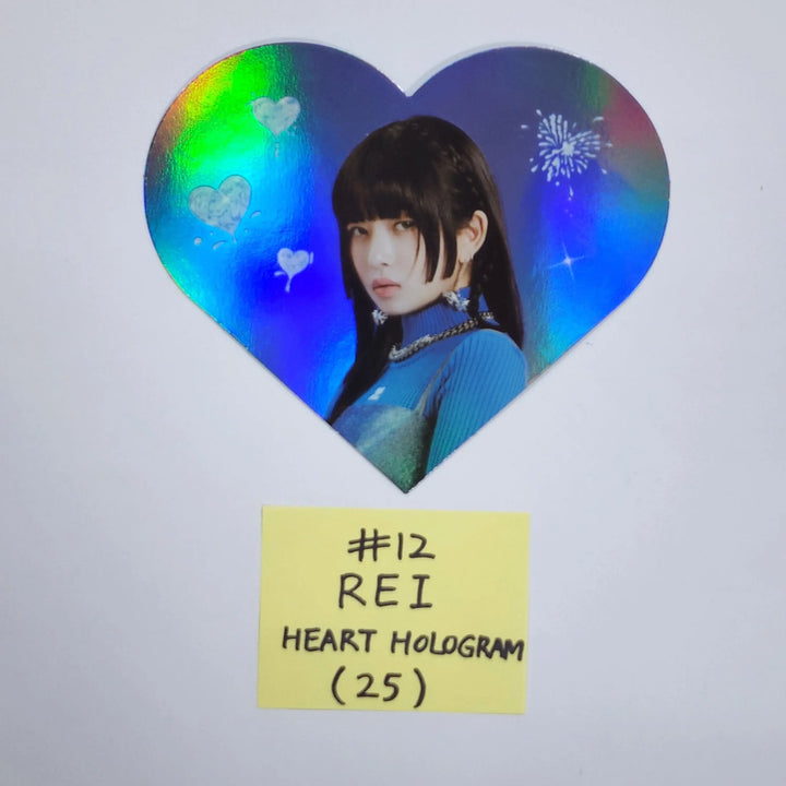 IVE 'LOVE DIVE' 2nd Single - Official Photocard, Heart Hologram Card - HALLYUSUPERSTORE