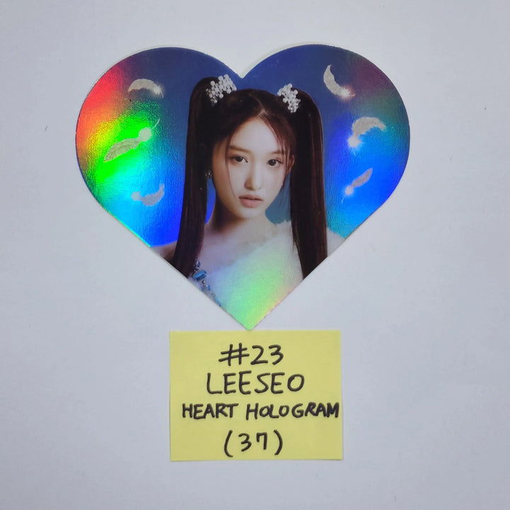 IVE 'LOVE DIVE' 2nd Single - Official Photocard, Heart Hologram Card - HALLYUSUPERSTORE