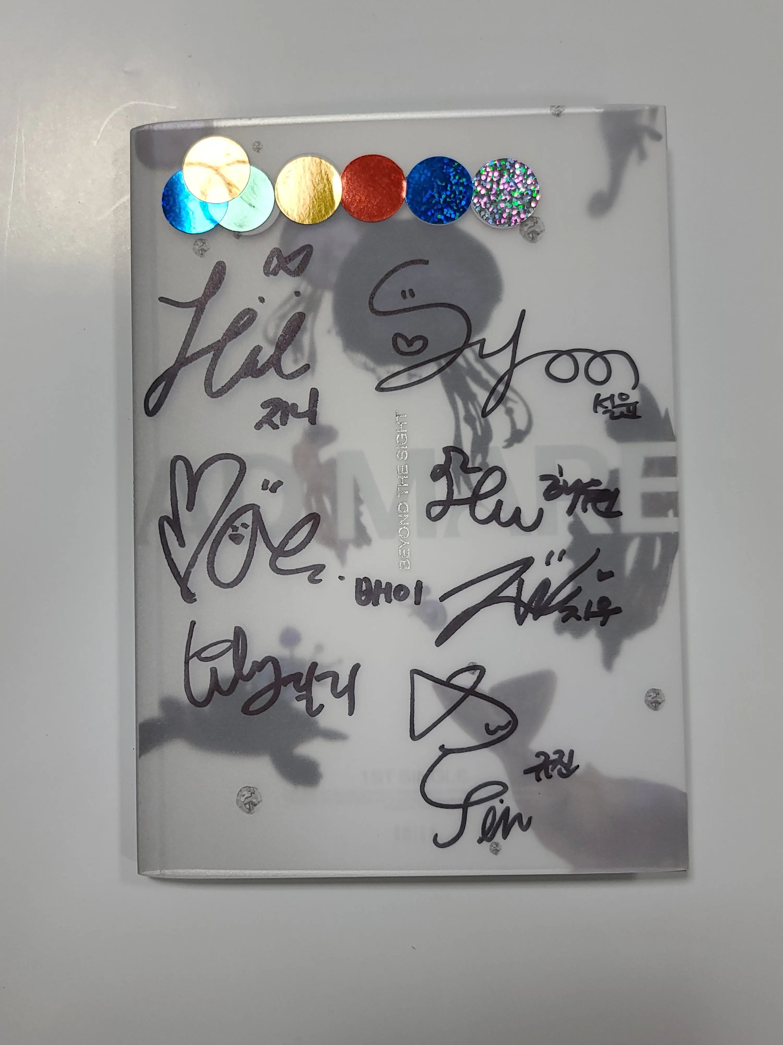 NMIXX 'AD MARE' 1st Single - Hand Autographed(Signed) Album