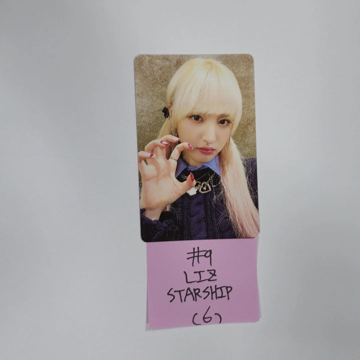 IVE 'LOVE DIVE' 2nd Single - Starship Square Pre-Order Benefit Photocard - HALLYUSUPERSTORE