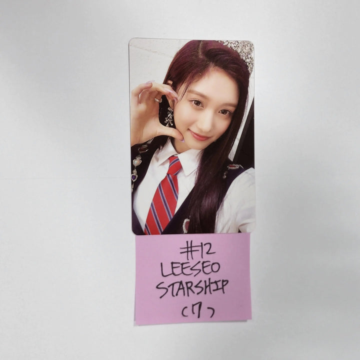 IVE 'LOVE DIVE' 2nd Single - Starship Square Pre-Order Benefit Photocard - HALLYUSUPERSTORE