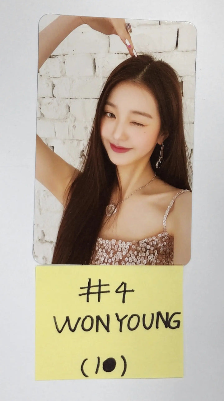 IVE 'LOVE DIVE' (Jewel Ver.) - Official Photocard, 2 Cut Photo, Mini Folded Poster - HALLYUSUPERSTORE