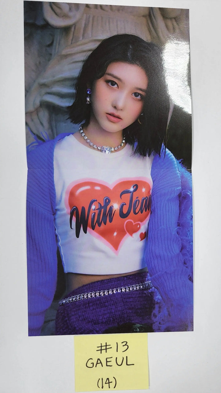 IVE 'LOVE DIVE' (Jewel Ver.) - Official Photocard, 2 Cut Photo, Mini Folded Poster - HALLYUSUPERSTORE