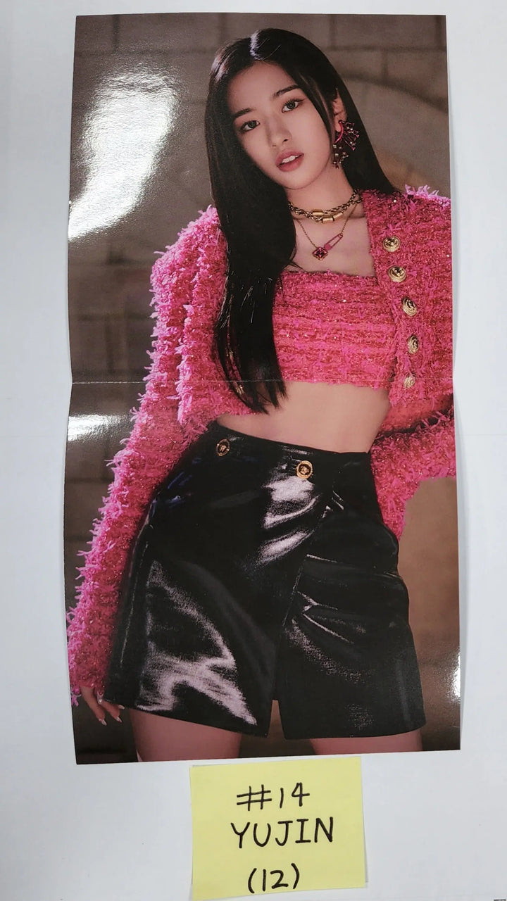 IVE 'LOVE DIVE' (Jewel Ver.) - Official Photocard, 2 Cut Photo, Mini Folded Poster - HALLYUSUPERSTORE