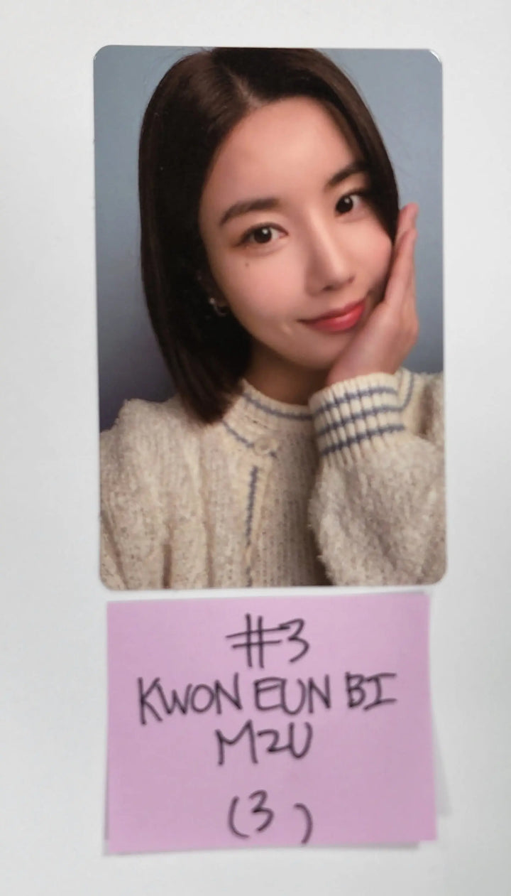 Kwon Eunbi "Color" - M2u Fansign Event Photocard - HALLYUSUPERSTORE