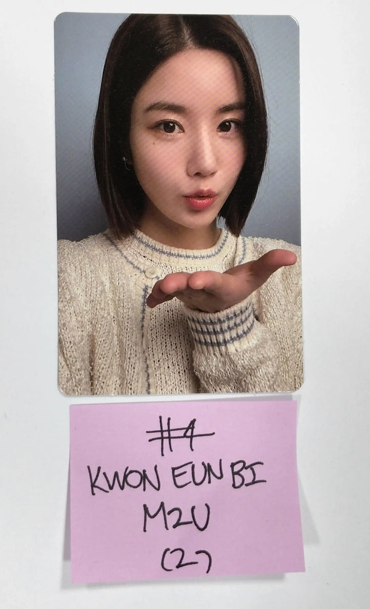 Kwon Eunbi "Color" - M2u Fansign Event Photocard - HALLYUSUPERSTORE