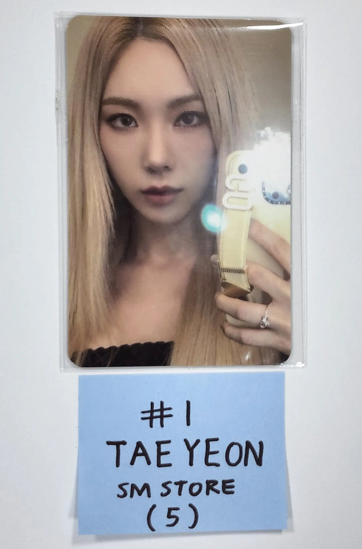 Taeyeon 'INVU' The 3rd Album - SM Store Fansign Event Photocard - HALLYUSUPERSTORE