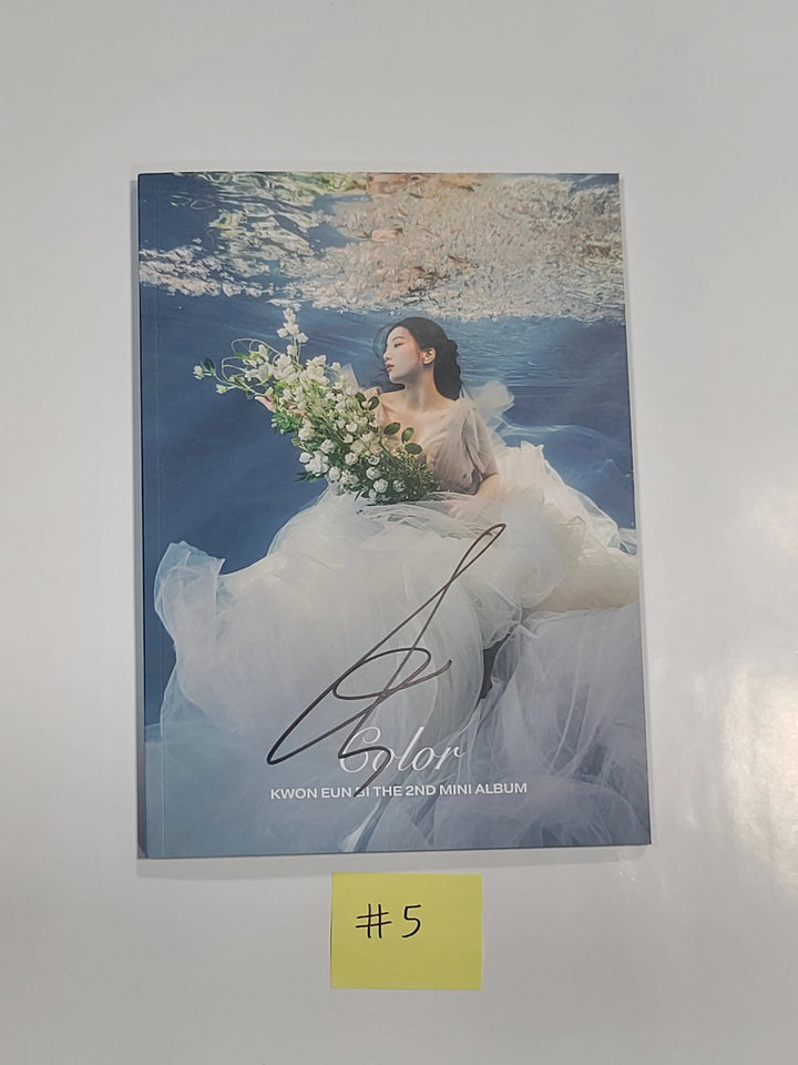 Kwon Eunbi "Color" - Hand Autographed(Signed) Promo Album ( Restocked 4/15 ) - HALLYUSUPERSTORE