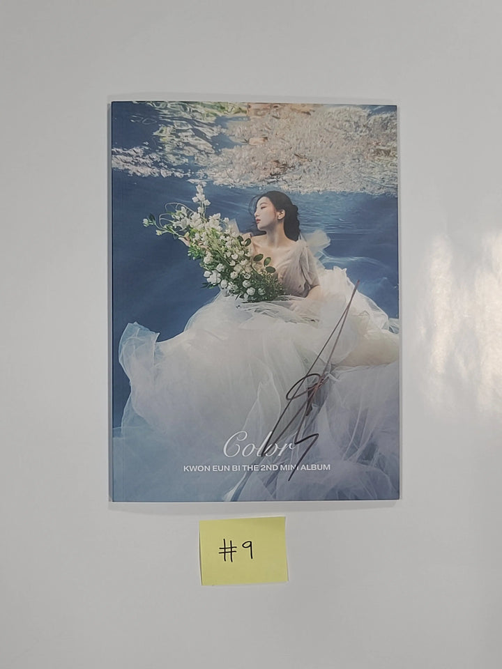 Kwon Eunbi "Color" - Hand Autographed(Signed) Promo Album ( Restocked 4/15 ) - HALLYUSUPERSTORE