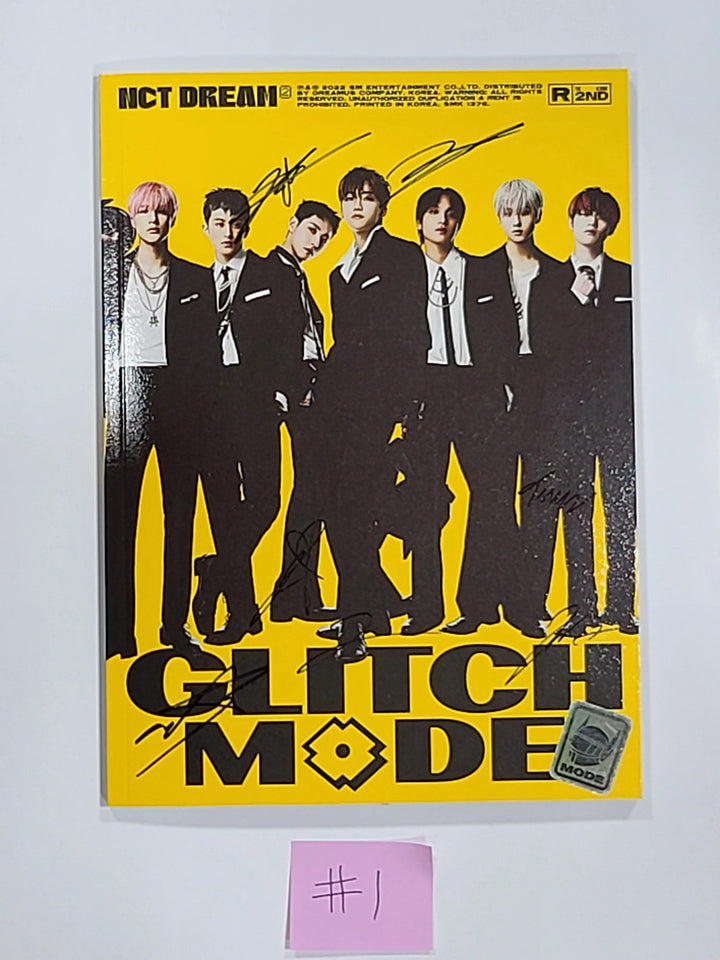 NCT Dream 'Glitch Mode' - Hand Autographed(Signed) Promo Album - Must Read! - HALLYUSUPERSTORE